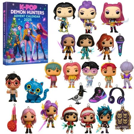 Julekalender, K-Pop Devil Hunter Julekalender, Julegave, til ba Witch Hunter Gruppe A