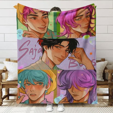 Huntrix K-Pop Tryckt Filt | Flanellpläd för Soffa & Säng (Anime Tema)]SNT036]150+200cm SNT036