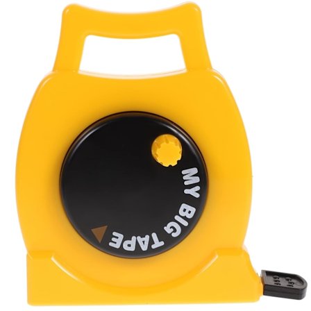 Barnemålebånd, sammenleggbart målebånd, opptrekkbart målebånd, enkelt opptrekkbart målebånd - lettlest kroppsmålebånd