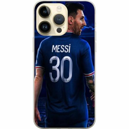 Apple Iphone 14 Pro Max Genomskinligt Skal Lionel Messi