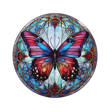 Vindusglass-klistremerke Elektrostatisk dekal 03 03