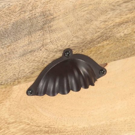 vidaXL TV-bänk 120x35x45 cm massivt mangoträ