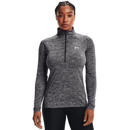 Under Armour Women's Tech 1/2 Zip - Twist Women long-sleeved training tops Grey XS