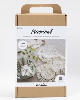 Hobbysett Makramé Borddekor - Creativ Company