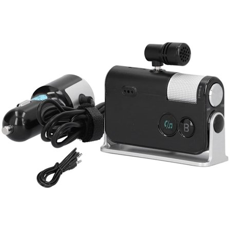 Bil Bluetooth Laddare QC3.0 PD18W USB Typ C Gränssnitt Mikrofon Multifunktion