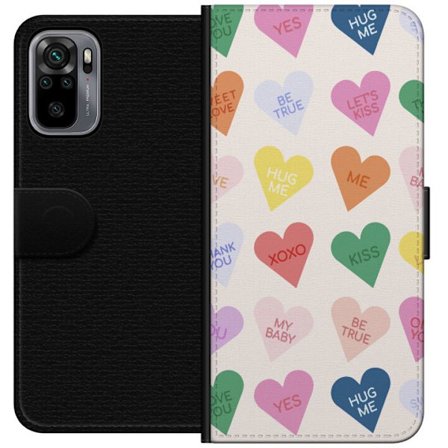 Yhteensopiva Lompakkokotelo Xiaomi Xiaomi Redmi Note 10S Karkkisydämet