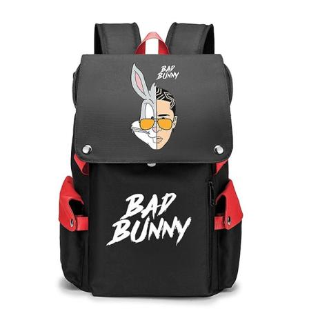 Bad Rabbit Ryggsäck Singer Skolväska med stor kapacitet Style 5