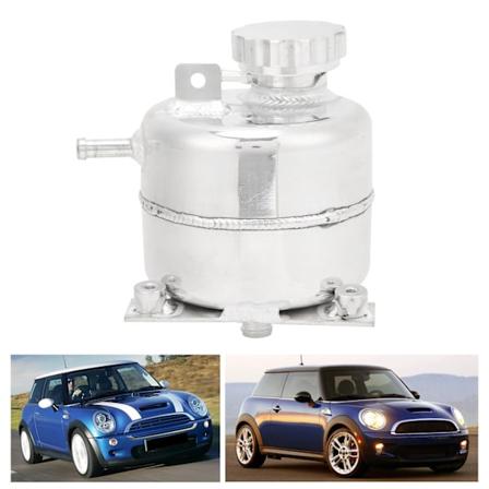 1,3L Kjølemiddelbeholder for bil, overløpsbeholder, ekspansjonstank, aluminiumslegering, 17137529273, erstatning for S R52 2002‐2006