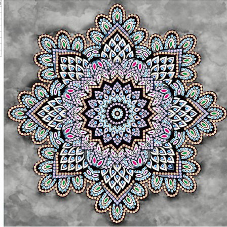 30x40cm 5D DIY Diamantmaleri Full, Bohemian Collection#K, DIY Diamant Rhinestone