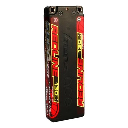Accumulator Gens ace Redline Series 5800mAh 7.6V 130C 2S1P HardCase 56# HV Ultra LCG LiPo