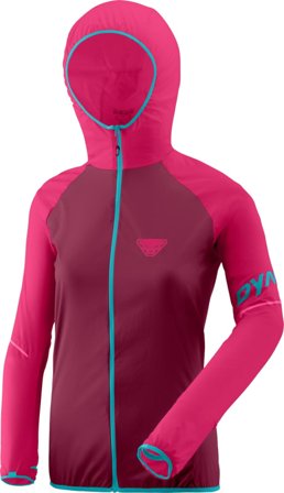 Dynafit Women's Alpine Wind Jacket Women unlined workout jackets Pink 36
