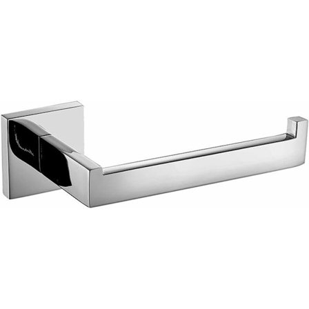 Toiletpapirholder i 304 rustfrit stål, krombelagt toiletpapirholder til vægmontering, toiletpapirholder til badeværelse