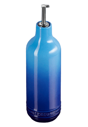 Le Creuset Signature Stengods Oljeflaska 600ml Azure Köksredskap Blå 602 ml