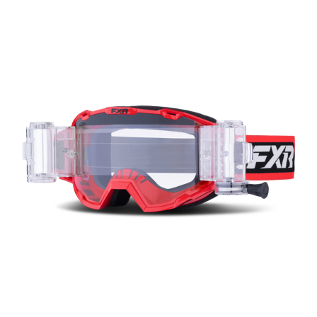 Crossbrille FXR Maverick Prime Roll-Off Rot