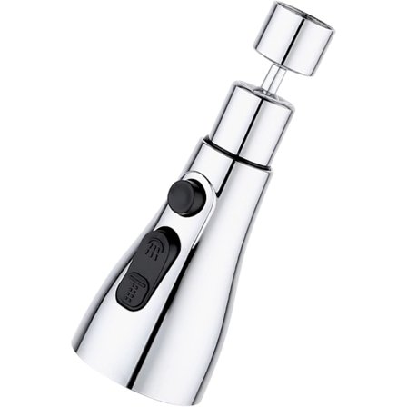 360° roterande munstycke för köksblandare med 3 lägen - Köksblandare sprayhuvud ersättning kranhuvud aerator