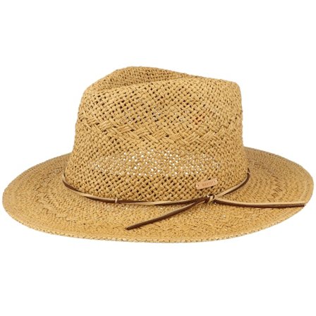 Barts - Bege straw Chapéu - Arday Paper Light Brown Straw Hat @ Hatstore