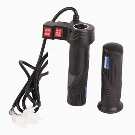 3 Girs Hastighet Universell Gasshåndtak Akselerator for Elektrisk Sykkel Scooter med Fremover og Revers Gir