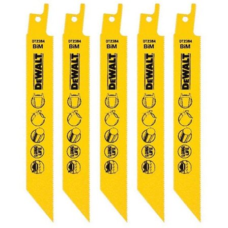 Dewalt DT2384 Tigersagblad 5-pakning, Maskintilbehør & forbruk