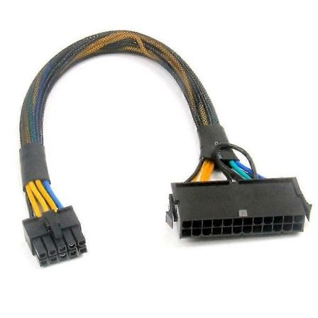 ATX 24-pin til 10-pin strømforsyningskabel for Lenovo 30CM hovedkort -Sy