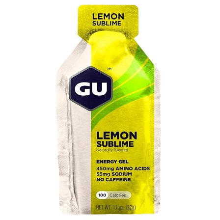 GU Lemon Sublime Gel Lemon Sublime 32 g, Sport & Velvære, Protein & Energi, Energigel