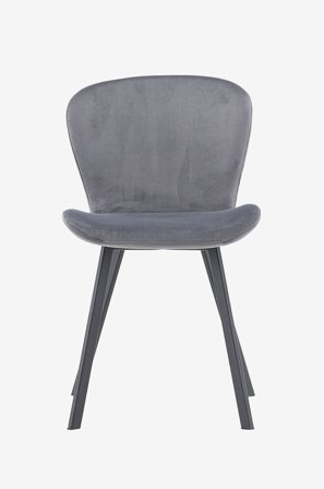 Venture Home - Spisebordsstol Lilje 2-pak - Grå - Stole - Fra Homeroom