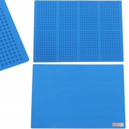 Silikon Loddematte 500X350Mm – Varmeresistent til 500°C | Antistatisk | Organiseringsrom