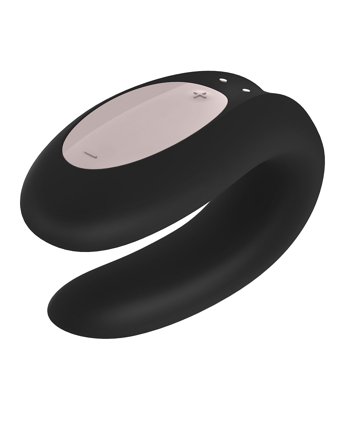 Satisfyer Satisfyer Double Joy Black - Black - ONE SIZE