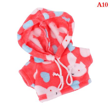 30 Cm Mini Yellow Duck Plyschleksak Endelad Kläder Och Hattar Tillbehör