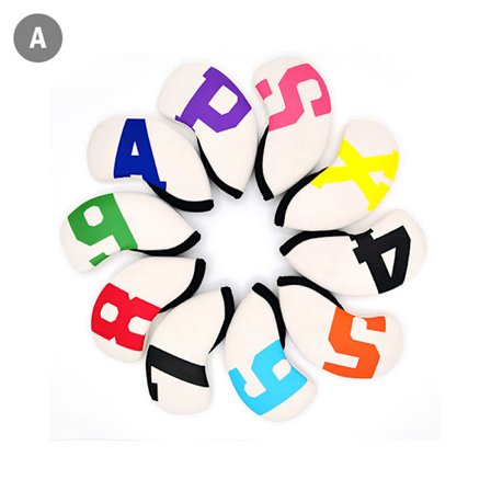 10 st Cover Järnhuvud Cover