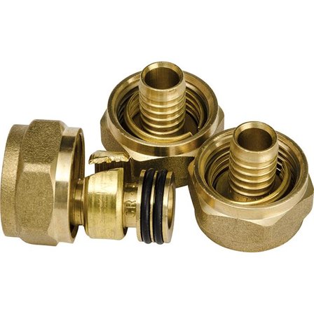 Gelia 3006016382 Liitinsarja PEX, 3 kpl/pakkaus, Asennus