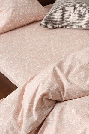 Jotex - Stretchlaken Rosa - ANEMONE - Kjøp Dra-på-laken hos Jotex