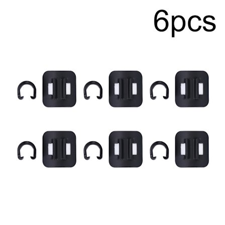 Bromsvajerguide för Mountainbike och Landsvägscykel, Växeladapter, C-klämmor (6 st)