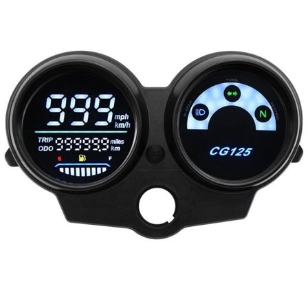 LED Digital Meter Motorcykel Speedometer