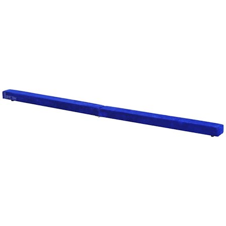 Rootz Balance Beam - Gymnastik Beam - Indendørs - Udendørs - Foldegymnastik - Balance Beam - Op til 120 Kg - Blå - 210L x 10W x 6,5H cm