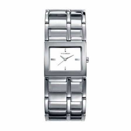 Klocka - Viceroy - 40712-05 - Kvarts - Analog - Vitt stål