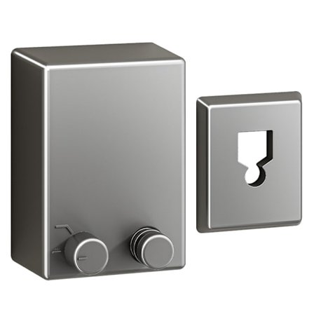 Grå uttrekkbar til 4,2 m/20 kg rustfritt stål teleskopisk veggmontert tørkestativ