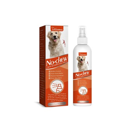 Anti-tygge Spray Stopper Hunder og Katter Fra å Klore på Sofaen og Gnage - Atferdskorrigering