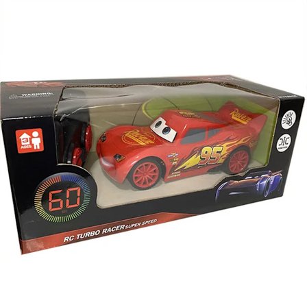 Animation Pixar Bilar 3 Elbil Leksak Lightning McQueen Spiderman Fyra Kanals Fjärrkontrollbil Barn Jul Leksak Present