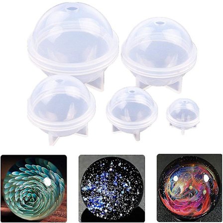 DIY Sfære Rund Silikoneform Til Resin