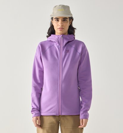 Haglöfs Magma Mid Hood Women Purple Ice - Damen - M
