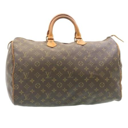 Louis Vuitton Vintage, Pre-owned Speedy 40 Bruin, Dames, Maat:ONE Size