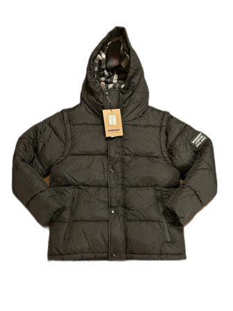 Svart pufferjacka från Burberry