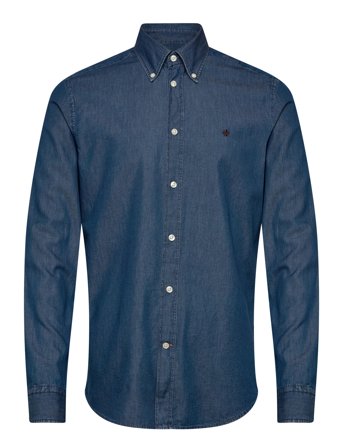 Morris | Light Denim Shirt-Slim Fit | M