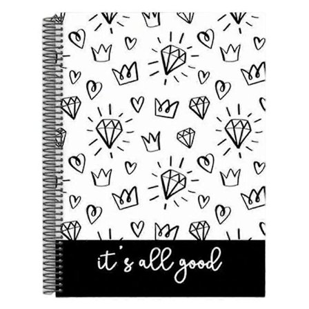 Mental helse stemningsdagbok 90-dagers sporer for angst, stress, søvn og egenpleie