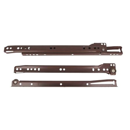 AMIG | Rullgardin för låda 22 | 550 x 37 mm | Stål | Brun