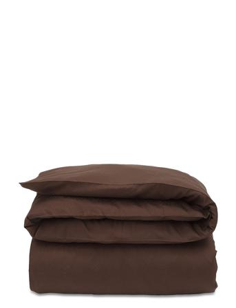 Hotel Sateen Jacquard Chestnut Duvet Brown Lexington Home