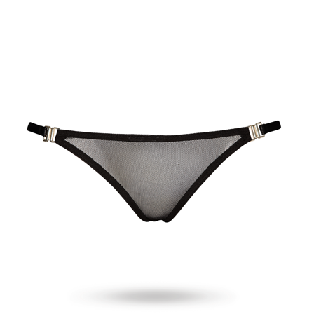 Noir Handmade: F119 Panty With Tulle Element - Vuxen: Lingerie & undertøy