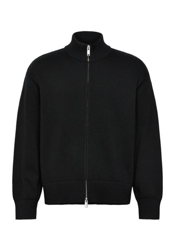 Diamond Knit Cardigan Black HAN Kjøbenhavn