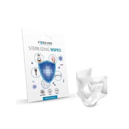 20-PACK Sterilizing våtservetter för Glasögon, Mobil -FOREVER