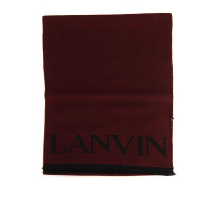 Lanvin Scarf , Rood , Heren , Maat: ONE Size Sjaals